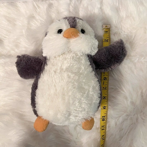 NWT Aurora World Gray ‘Paddy’ Penguin Plush Stuffed Animal Toy #07892 - Picture 10 of 10
